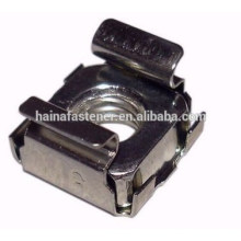 Acero Cage Nut, acero de muelle apring acero cage nut, tuerca de jaula de bloqueo